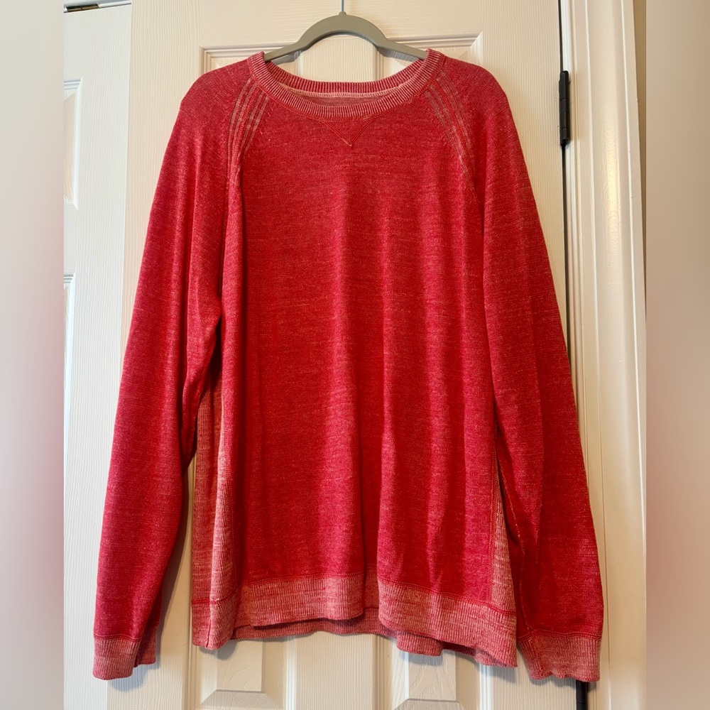 NWT Tommy Bahama Sandy Bay reversible crewneck. Size XL - Picture 3 of 6